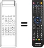 Mando a distancia equivalente IR 6000