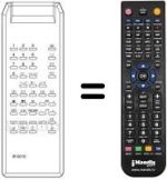 Télécommande équivalente IR 6010