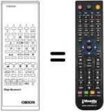 Mando a distancia equivalente Orion 7028
