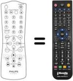 Télécommande équivalente JP 09