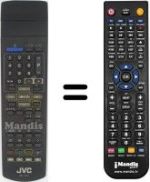 Mando a distancia equivalente RM-C761