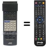 Mando a distancia equivalente RM-C860 E