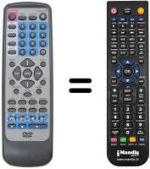 Télécommande équivalente KF-8000K