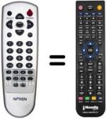 Replacement remote control OLIDATA NF-1500 MAE