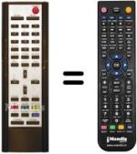 Replacement remote control AVIOUS LD 2001 NT