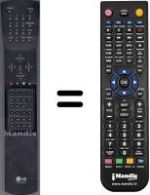 Mando a distancia equivalente 6710V00007C
