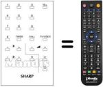 Replacement remote control LR 371