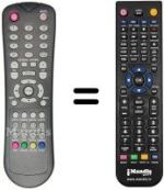 Replacement remote control Nikkei NK 19 ML1
