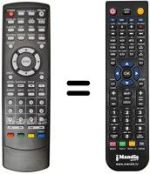 Replacement remote control BRAVO MAGIC 2 IN 1