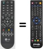 Mando a distancia equivalente LG 22 LS 4R