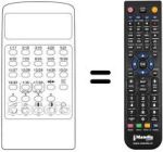 Replacement remote control MULTIMAT 832
