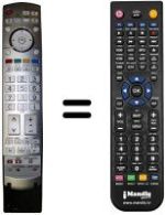 Mando a distancia equivalente Panasonic TH-42PV500