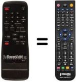 Mando a distancia equivalente Funai 21A-210