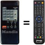 Replacement remote control ODE 525