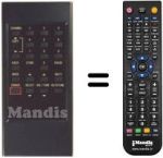 Mando a distancia equivalente ODE 620