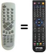 Télécommande équivalente Orion VRX 940 S