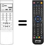 Télécommande équivalente RC-56 MONO