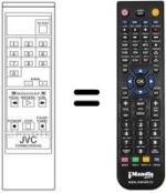 Mando a distancia equivalente PQ 10181 U