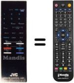 Mando a distancia equivalente PQ 10342 H5
