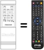 Replacement remote control Thorn FV 20 B