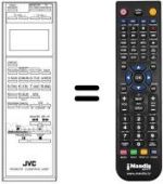 Mando a distancia equivalente PQ 10543 AE-24