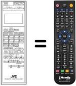 Mando a distancia equivalente PQ 10543 BM