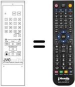 Mando a distancia equivalente PU 11099 Q