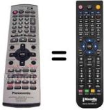 Mando a distancia equivalente EUR 7624KR0