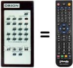 Mando a distancia equivalente Orion TVC 1699