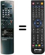 Mando a distancia equivalente Aiwa HV-FX700