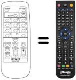 Mando a distancia equivalente RC-6VT05