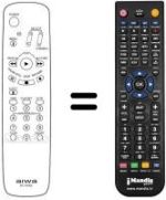 Replacement remote control RC-7VR05