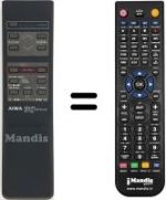 Replacement remote control RC-T1000