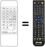 Replacement remote control RC-T2000