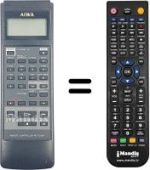 Replacement remote control RC-TG50P