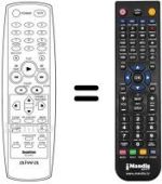 Replacement remote control RC-ZVR12