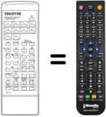 Télécommande équivalente RC 13