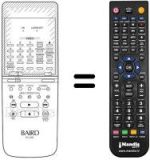 Mando a distancia equivalente RC 143 N