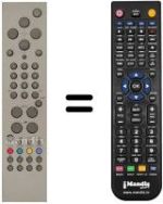 Mando a distancia equivalente Vestel 17MB01 TFT