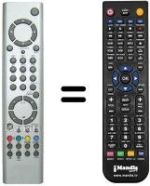 Replacement remote control RC 1602