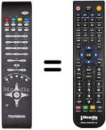 Replacement remote control Inno Hit IH 22856 T11B