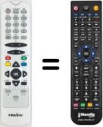 Télécommande équivalente Proline DFV 16 S