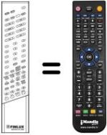 Replacement remote control RC 3008