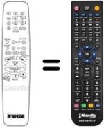 Mando a distancia equivalente Tensai TVR 340 VS