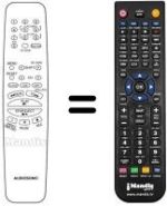 Télécommande équivalente RC 302 S