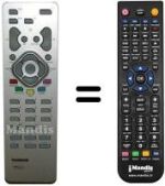 Télécommande équivalente Hifivox 20 LB 020 S4
