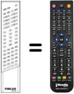 Replacement remote control RC 323