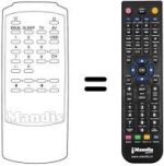 Replacement remote control RC 470