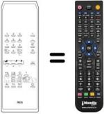 Télécommande équivalente RC 5