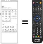 Télécommande équivalente RC 5301